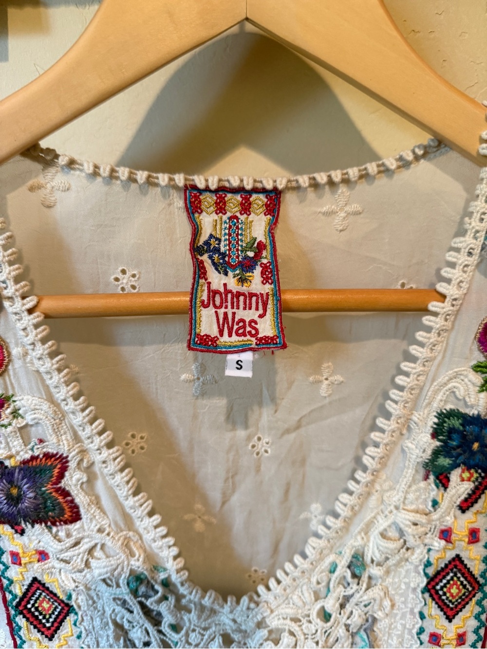 Johnny Was Embroidered Tunic - Picture 2 of 4